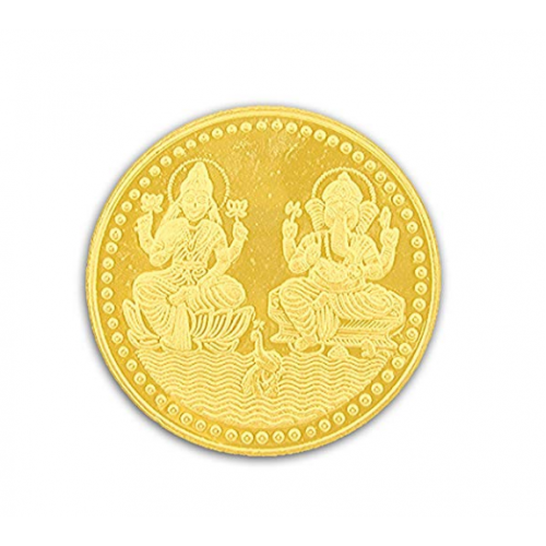 Buy Ganesh Laxmi Coin In Pure Silver 250 Gms